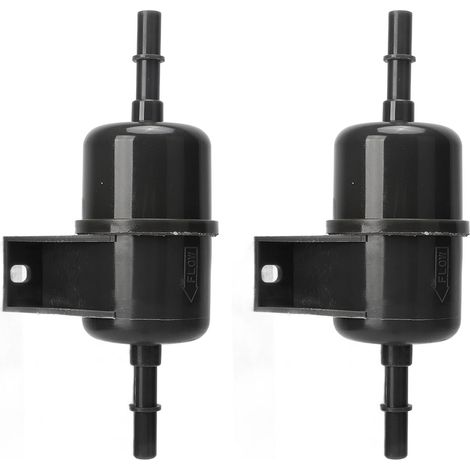 Filtre à carburant en ligne AM117584 (Lot de 2) - Remplacement pour tondeuses John Deere 425, 445, 455 et tracteurs de jardin (1/5)