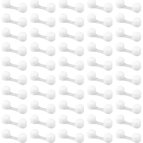 50 Pièces Filtres Nasaux en Eponge, Filtres Nasaux Respirants et Invisibles, pour Lutter Contre la Poussière, les Poils Danimaux, le Pollen et le Sprays de Protection Solaire (1/5)