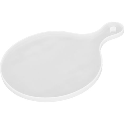 Moule en silicone pour plateau à découper le fromage, avec poignées et trous, idéal pour servir des fruits et des en-cas. Forme ronde. (1/5)