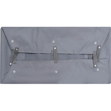 Maison Exclusive - Gartenwagen-Einlage Dunkelgrau 81x41x21 cm Sto (1/3)