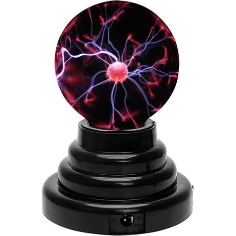 Boule de Plasma Touche Sensible : Sphère magique lumineuse, décoration fêtes/enfants/chambre, accessoire maison, idéal cadeaux (1/4)