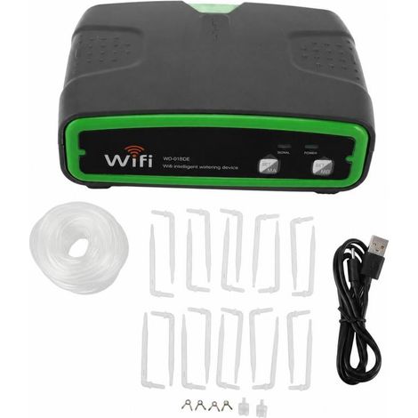 Système double pompe intelligent, app, mémoire/minuterie, silencieux, Wi-Fi, balcon/jardin, arrosage auto. (1/5)