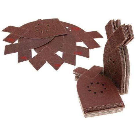 FENOPLASTICA50 feuilles de papier de verre pour machine Black & Decker KA220G et KA230 (1/3)