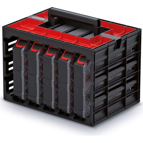 Kistenberg Tager Case 30 negro caja de herramientas duradera (1/5)
