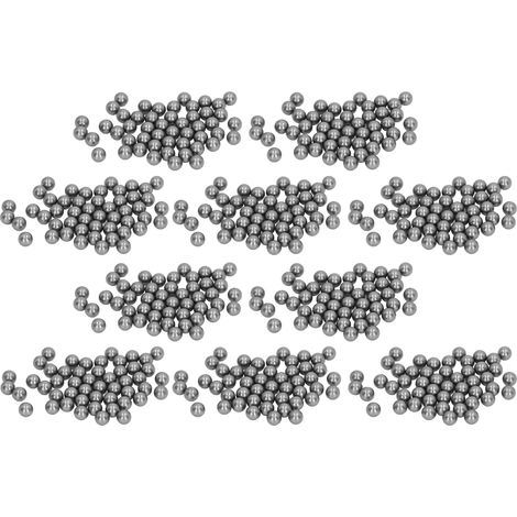 500 Billes en Acier au Carbone 9mm pour Roulements - Pièces de Rechange Solides pour Machines