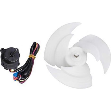 Moteur de ventilateur de condenseur pour réfrigérateur-congélateur EAU65058502 EAU65058501 avec pale, compatible avec l'ensemble, remplace EA (1/5)