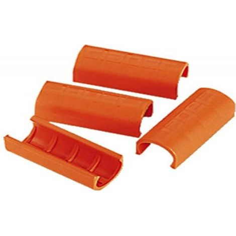 Accessoire d'arrosage - Claber 87130000 - Lot de 4 serre-câbles - Résine robuste - Pratiques et durables