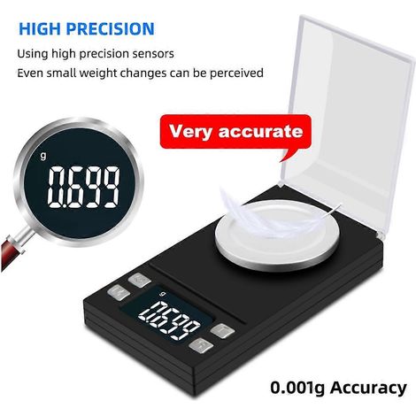 Mini-Digitalwaage mit hoher Genauigkeit 0,001 Taschenwaage 20 g (1/5)