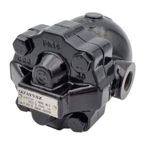 Purgeur condensat à flotteur 3/4" NUAIR (1/2)