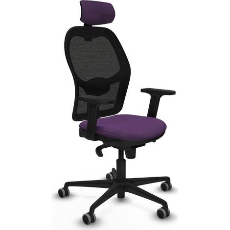 piqueras-y-crespo Jorquera Sedia da Ufficio Viola Ergonomica