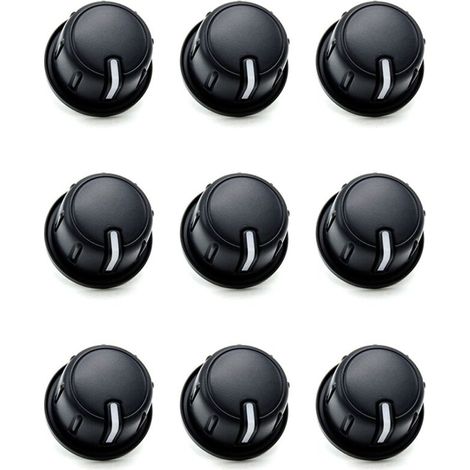 Juego de nueve botones de control del aire acondicionado, aptos para los modelos Toyota Hilux Vigo Champ, Fortuner e Innova de 2012 a 2015.