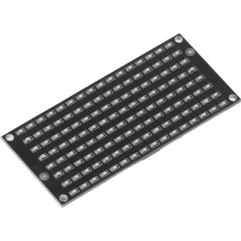 Module contrôle LED Matrix 8x16 IC2 affichage DC3.3-5V pour ordinateurs à carte unique, panneau de communication (1/5)