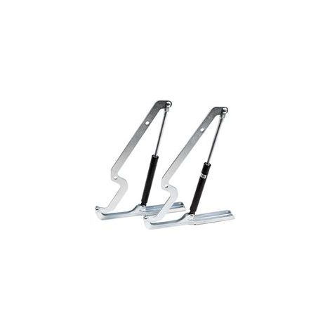 Lot de 2 charnières à piston à gaz compatibles avec Keter Store It Out Arc Max Ace Prem Elite Boîtes de rangement