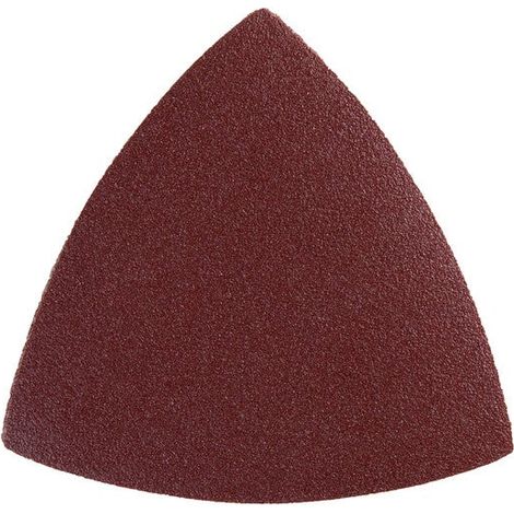 CENTRALE BRICO Lot de 10 patins abrasifs, 93 mm, grains Assortiment