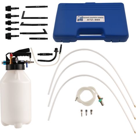 8L ATF Engine Fluid System Professional Tool with 14 Adapters & Safety Valve (1/5)