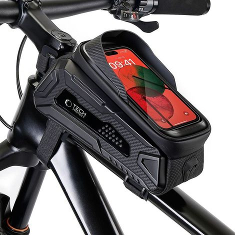 Bolsa negra para soporte universal de bicicleta Tech-protect V2 L