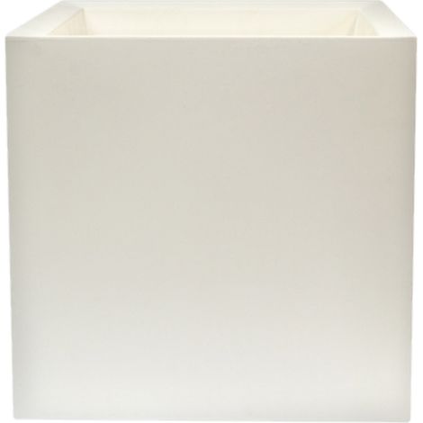 Maceta modelo "cubo dan-i" 95L blanco (1/5)