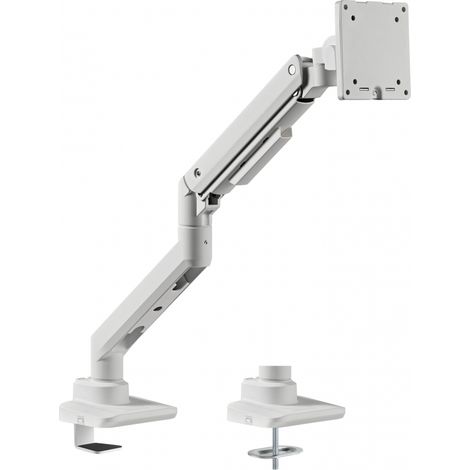 Soporte de escritorio para monitor de 17«-49», blanco
