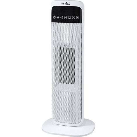 Termoventilador Ceramico Vertical 2000w 2potencias oscilante Antivuelco C/remoto 62x21x15cm (1/2)