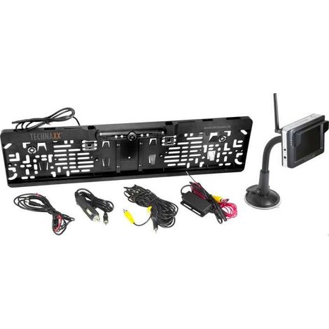 Technaxx TX-110 Sistema de retroceso de video inalámbrico negro