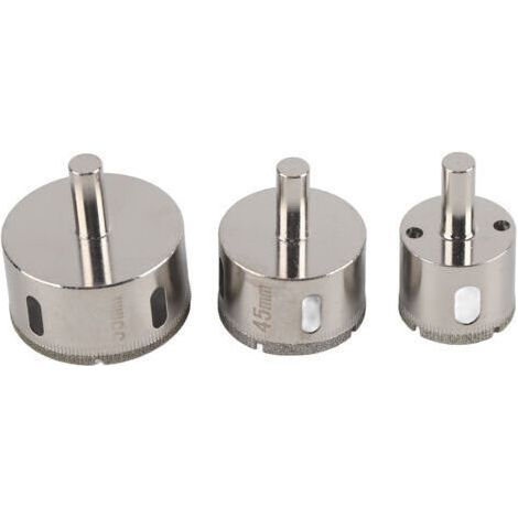 Trou de diamant scie 35mm 45mm 55mm foret de forage pour carreaux de granit de verre de marbre de porcelaine (1/5)