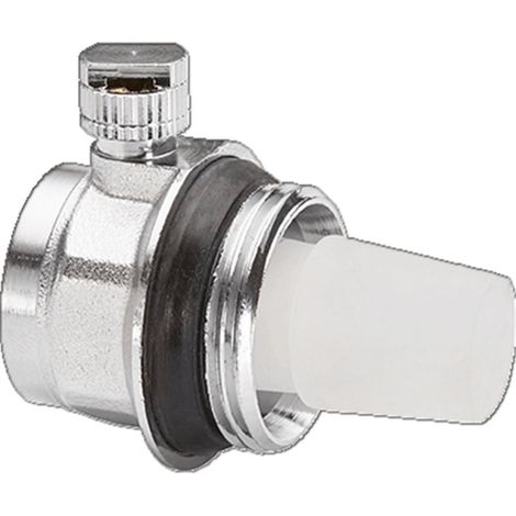 Sfiato aria radiatore automatico con galleggiante da 1" a sinistra