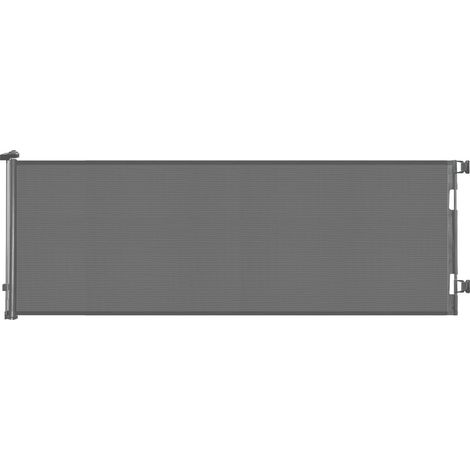 Barriere de Securite Retractable pour Bebe,0-300cm Barriere de Securite Enfant Extensible,Barriere de Securite Chien,pour Escaliers,Couloirs,Interieur et Exterieur (Gris) (1/5)