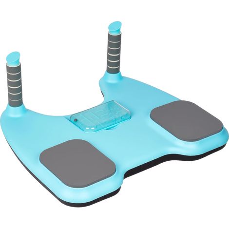 Planche de Fitness, Matériau en Caoutchouc, Dimensions 27,5"x12"x3,15", Compatibilité pour Tous les Niveaux de Fitness, Prend en Charge les Entraînements Complets du Corps, Caractéristiques de Sécurit (1/5)