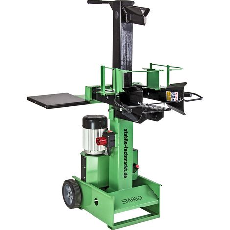 STABILO Elektro-Holzspalter 8t Brennholz 400V 3500W stehend Spaltgut 500x350mm (1/5)