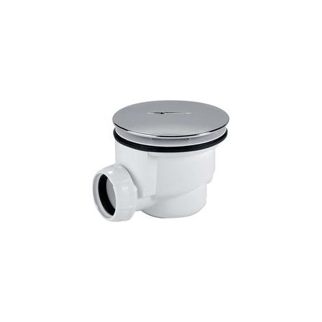 Caniveau de Douche avec Capot, Diamètre 115 mm, Évacuation Discrète et Design Moderne pour Salle de Bain (1/2)