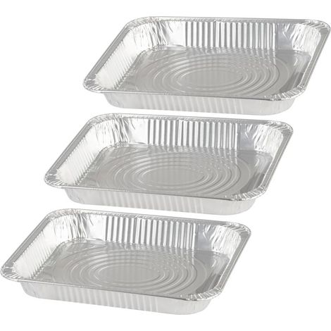 Schale MagicHome, 32,7x26,9x4 cm, Grill-, 3 Stk., Aluminium (1/3)