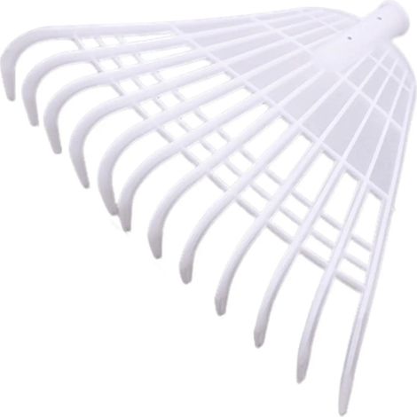 Râteau de jardin pour ramasser les feuilles et niveler le sol, D (1/5)
