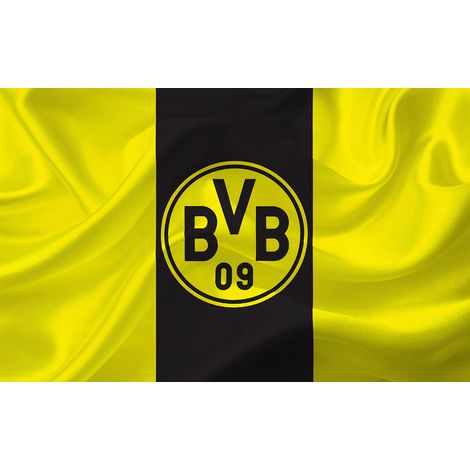 Papier peint panoramique Foot / Football - BVB 09 - Borussia Dortmund - 130 cm x 81 cm (1/2)
