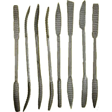 Ensemble 8 Pièces Limes à Bois Double Extrémité avec Râpes pour Travail du Bois Précis Artisans et DIY (1/3)