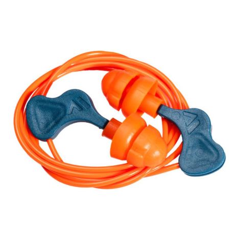 Tapones para los oídos de TPR de fácil ajuste (50 pares) PORTWEST EP23  Naranja (1/2)