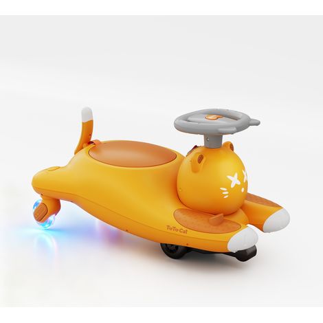 Voiture à bascule électrique enfant, Véhicule à pédales 6V, Jouet roulant sûr, stable, Dès 2 ans, Intérieur/extérieur (1/5)