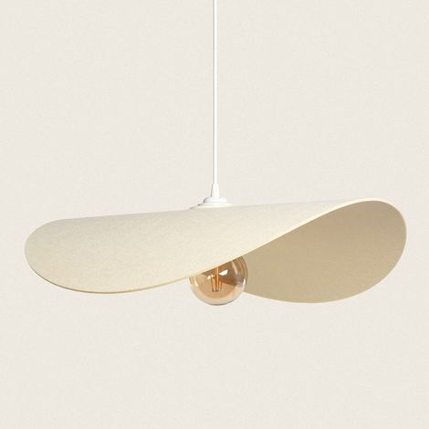 Lampada a Sospensione Feltro Abelia Beige (1/5)