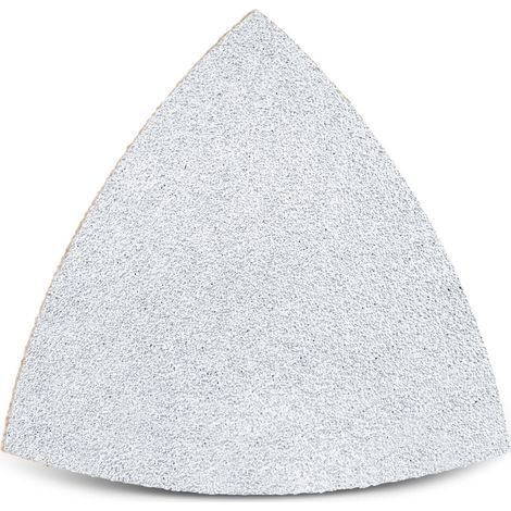 MENZER White Klett-Schleifblätter, 82 mm, f. Deltaschleifer, Normalkorund (50 Stk.) K400