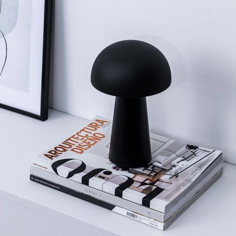 FUNGO Tragbare Lampe schwarz