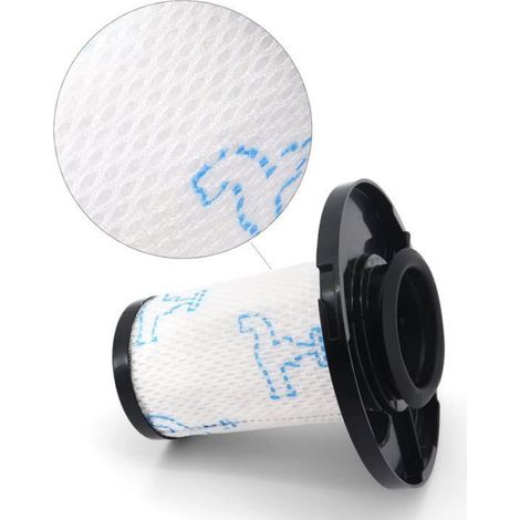 Filtre HEPA - Pour Aspirateur Balai Sans Fil Rowenta X-Force Flex 11.60 et 14.60 - Lavable et Réutilisable - Lot de 2 (1/5)