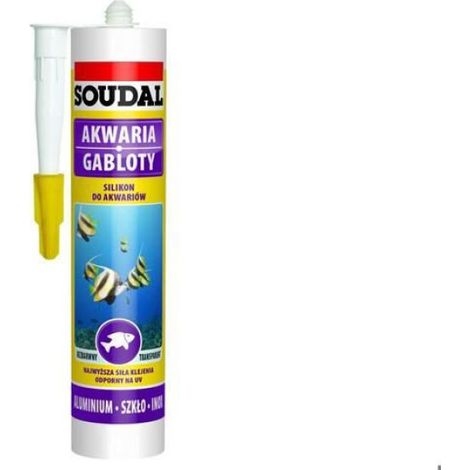 Silicone Pour Aquarium - Transparent - Élastique - Étanche - Non Toxique - 280 ml