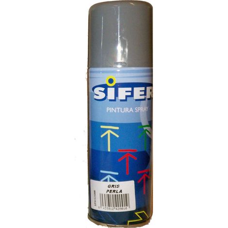 Sifer Vernice Smalto Acrilico Lucido Spray 200ml Grigio Perla