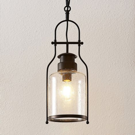 [NEUWERTIG] B-Ware Lindby Rozalie Hängeleuchte Laterne Deckenlampe Pendelleuchte Deckenlampe E27