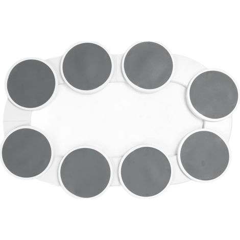 Lazy Susan Plateau Tournant Extensible pour Tables Rectangulaires Oblongues, Tables de Salle à Manger de Cuisine, Fêtes, Réunions, Plateau Tournant pour Armoire, Rotation à 360 (1/5)