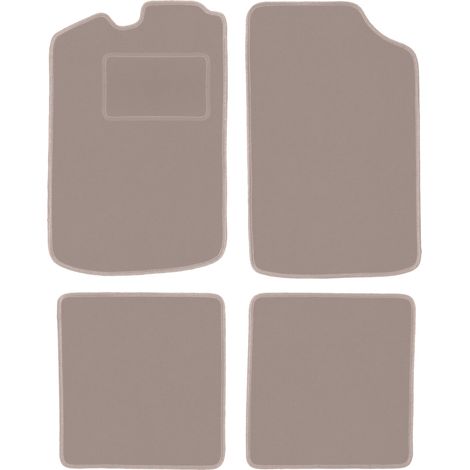 Tapis en velours beige pour Volkswagen Golf I à hayon (1974-1983)