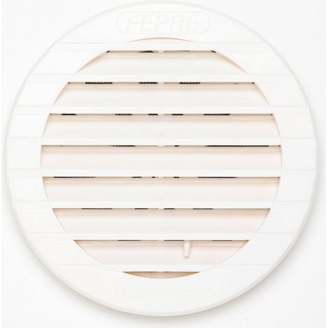 Griglia di ventilazione in abs naturale Diam.15 cm Centrale Brico (1/2)