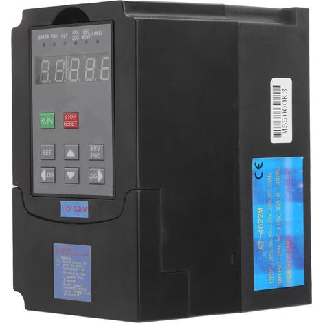 Frequency inverter, small single-phase frequency inverter, portable flame retardant for 95-135V motors for industrial use (1/5)