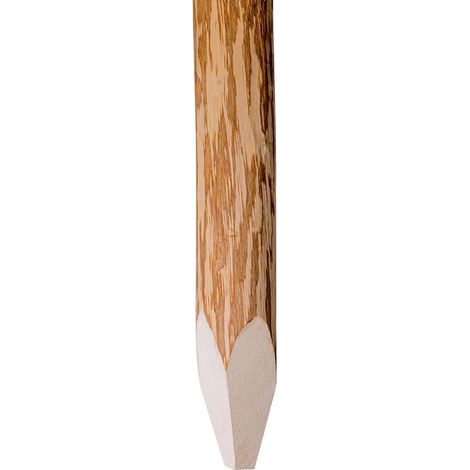 vidaXL Postes de valla puntiagudos 4 uds madera de avellano 90 cm (1/2)