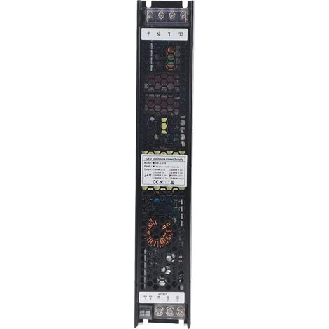 250W Gradation Alimentation Interrupteur LED Alimentation Boîtier en Alliage D'aluminium avec SCR 010V PWM Dali Méthode de Contrôle(24V/10 , 4A) Computeraddon (1/5)