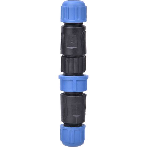 Connecteur Électrique 4 Broches - Étanche IP68 - Verrouillage Fileté - Pour Câblage Extérieur - Lot De 1 (1/5)